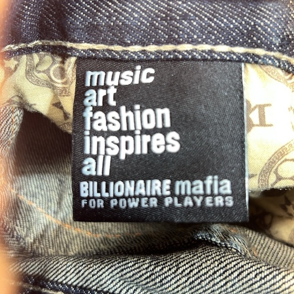 Billionaire mafia for power players men’s denim jeans. Size 36. EUC. - Picture 7 of 9